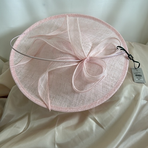 Hobbs London light pink Ottilie Fascinator NWT - Picture 2 of 6